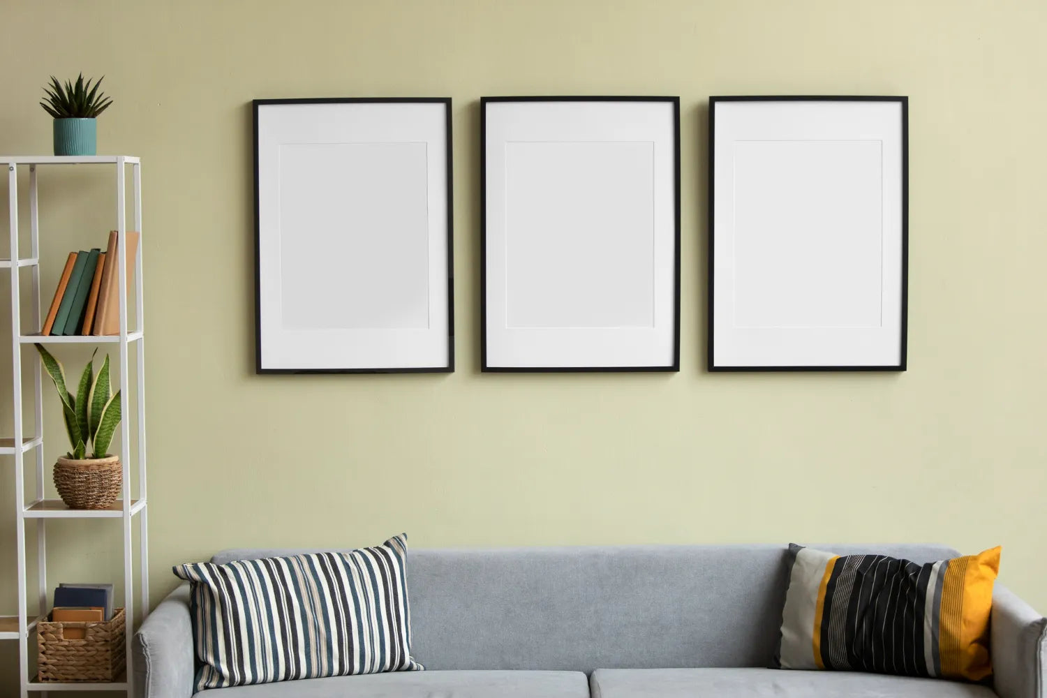 Golf course art displayed as personalized room decor