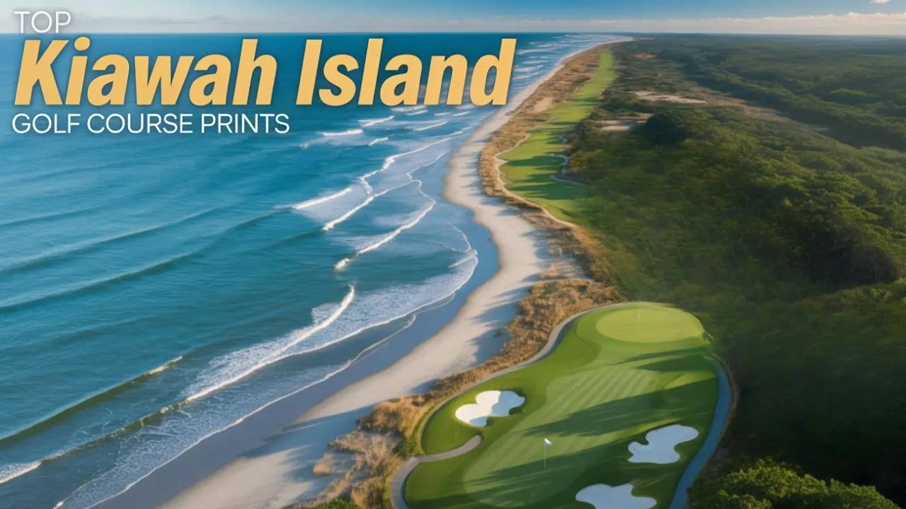 Kiawah Island golf course prints selection guide