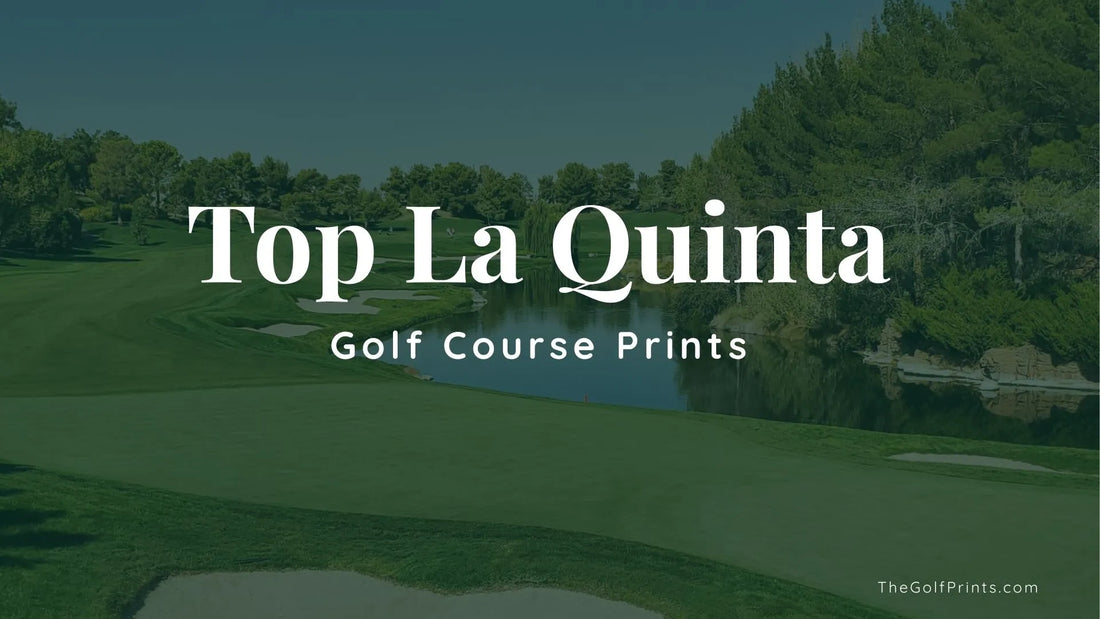 La Quinta golf course prints desert golf art guide