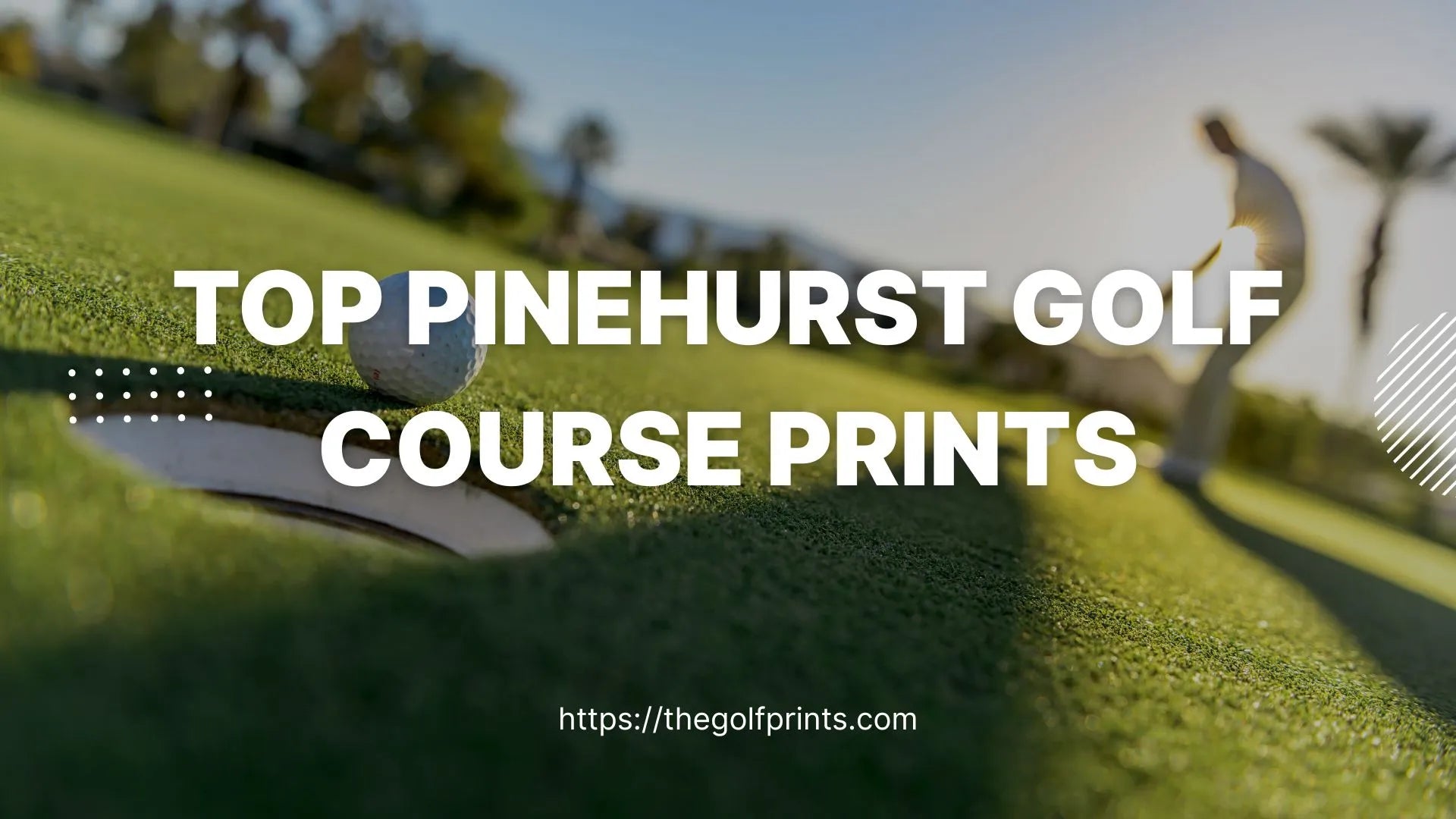 Pinehurst golf course prints guide for choosing the right course map