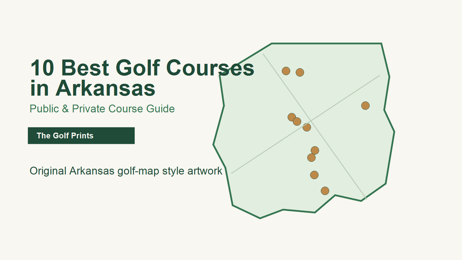 Guide to the 10 best public and private golf courses in Arkansas