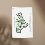 The Country Club of Sapphire Valley Golf Course Prints, North Carolina | Golf Course Print Towels | Golf Course Microfiber