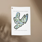 TPC Sawgrass Golf Course Print, Florida | Golf Course Print Towels | Golf Course Microfiber
