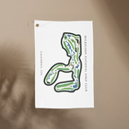 Mickelson National Golf Club, Golf Course Print, California | Golf Course Print Towels | Golf Course Microfiber