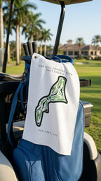 Oak Hill Country Club East Course Golf Course Print Towel New York | Golf Course Print Towels | Golf Course Microfiber image 2