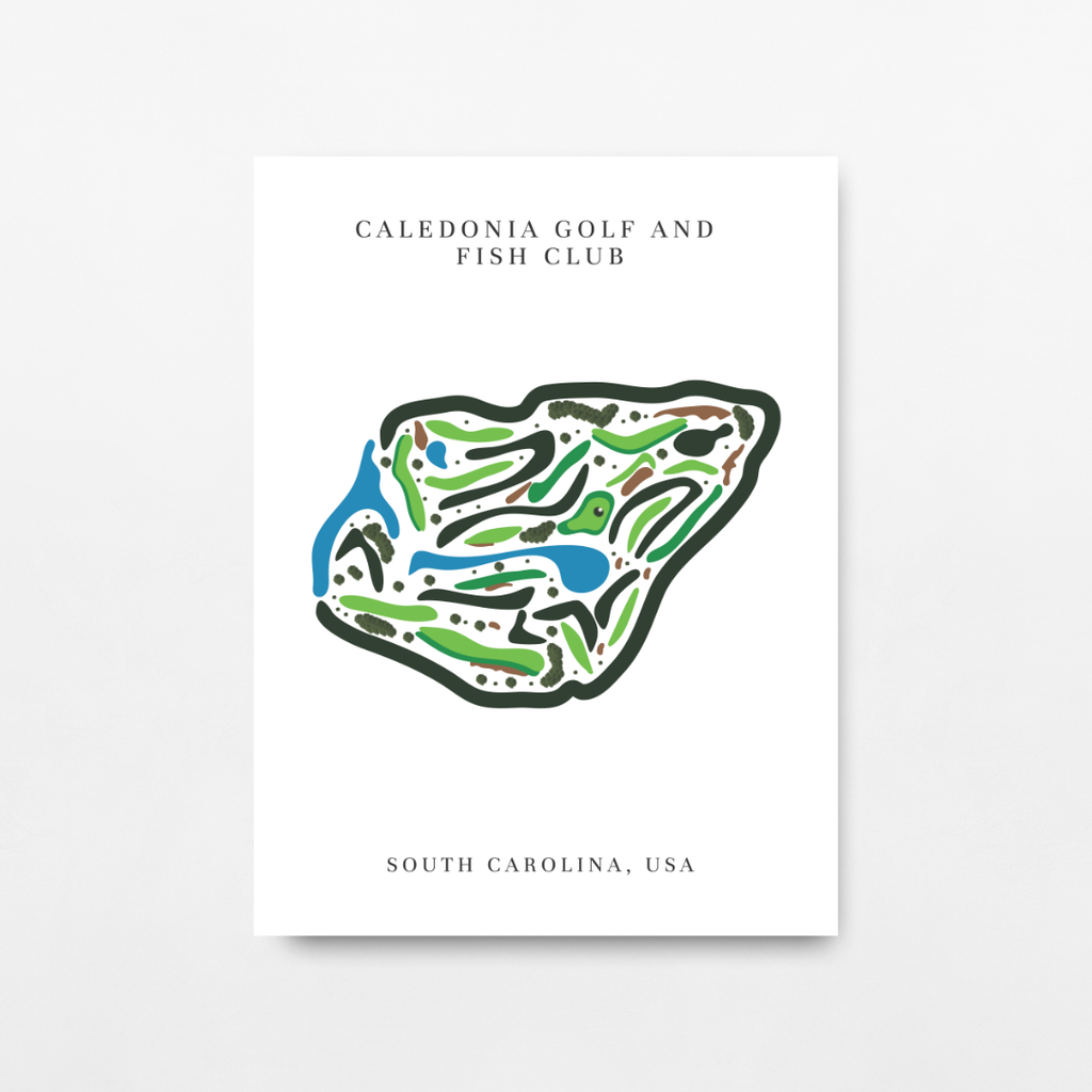 Caledonia Golf and Fish Club, Golf Course Prints, South Carolina