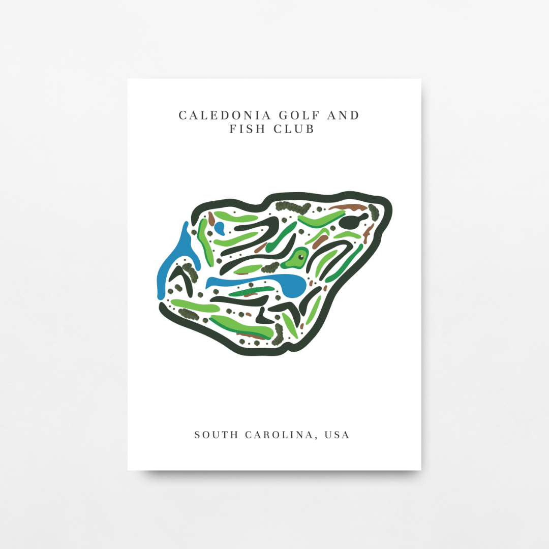 Caledonia Golf and Fish Club, Golf Course Prints, South Carolina