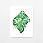 Wannamoisett Country Club, Golf Course Prints, Rhode Island