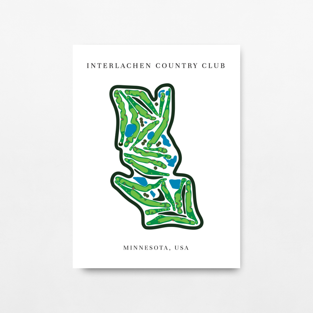 Interlachen Country Club, Golf Course Prints, Minnesota