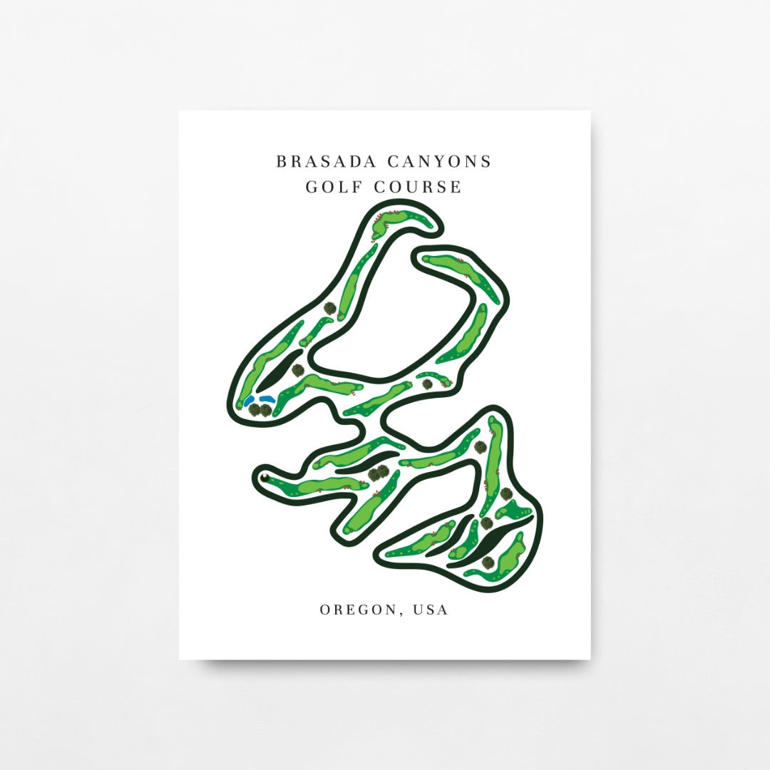 Brasada Canyons, Golf Course Prints, Oregon
