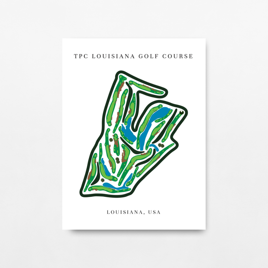 TPC Louisiana Golf Club, Golf Course Print, Louisiana