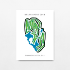 Hyannisport Club, Golf Course Prints, Massachusetts