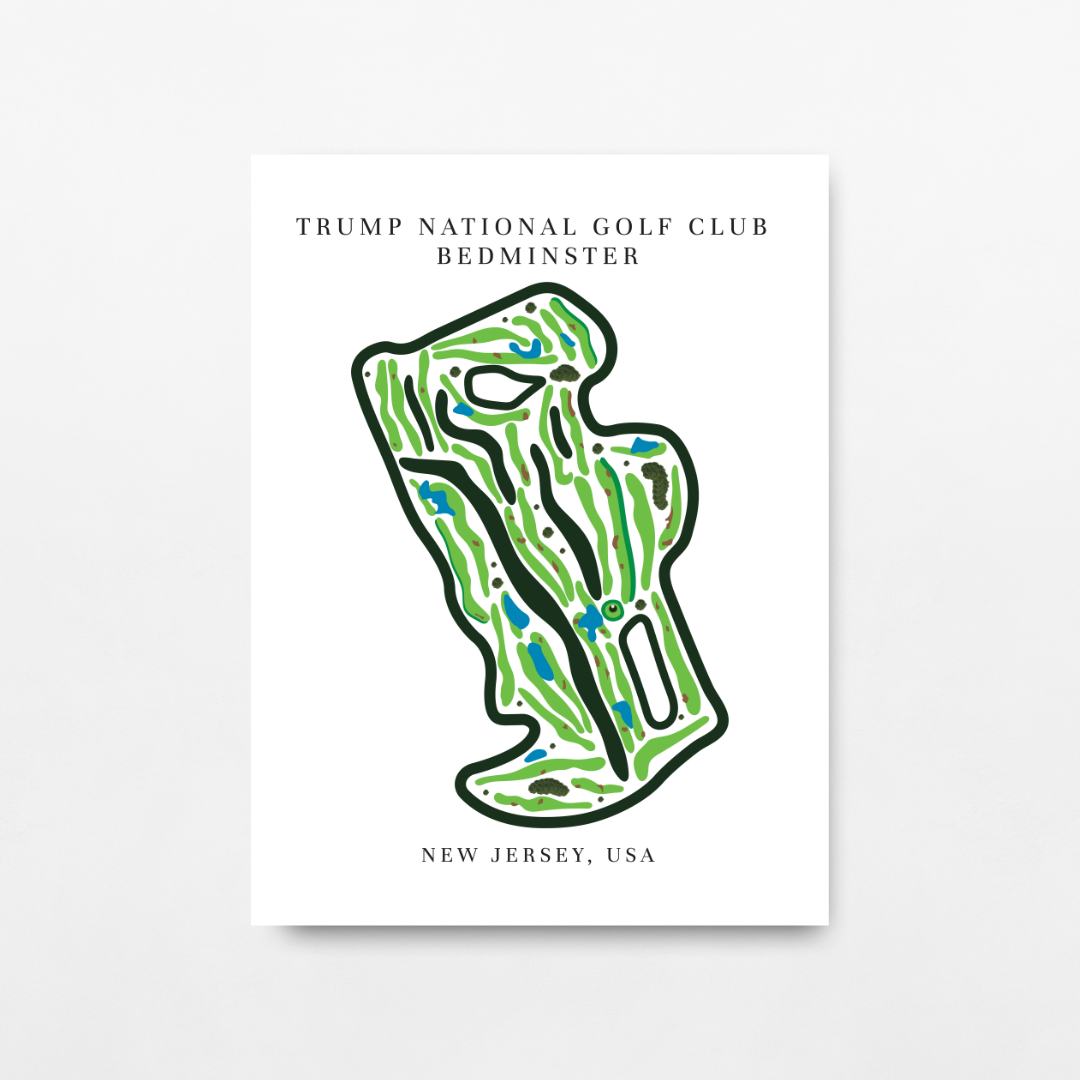 Trump National Golf Club Bedminster, Golf Course Prints, New Jersey