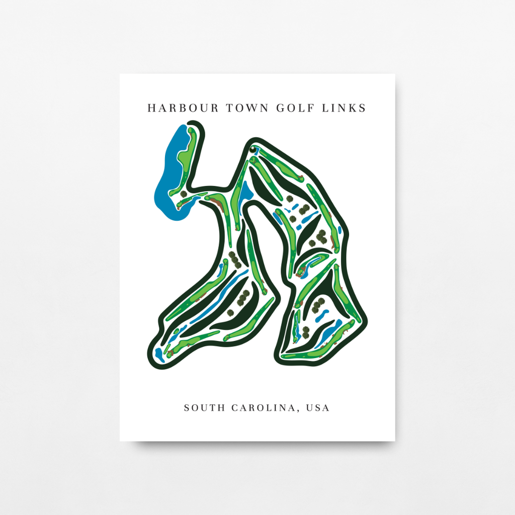 Harbour Town Golf Links, Hilton Head, Golf Course Prints, South Carolina