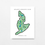 Atlanta Athletic Club, Golf Course Print, Georgia