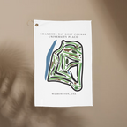 Chambers Bay Golf Course Prints, Washington | Golf Course Print Towels | Golf Course Microfiber