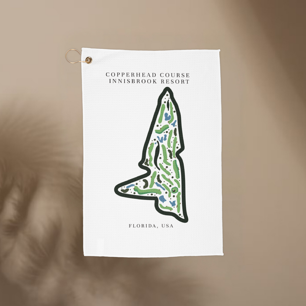Copperhead Course Innisbrook Resort, Golf Course Print, Florida | Golf Course Print Towels | Golf Course Microfiber