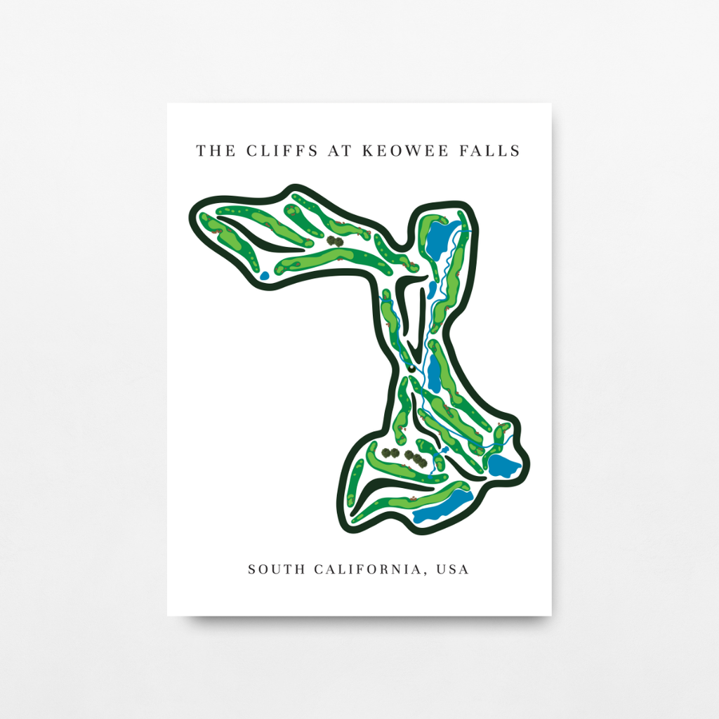 The Cliffs At Keowee Falls, Golf Course Prints, South Carolina