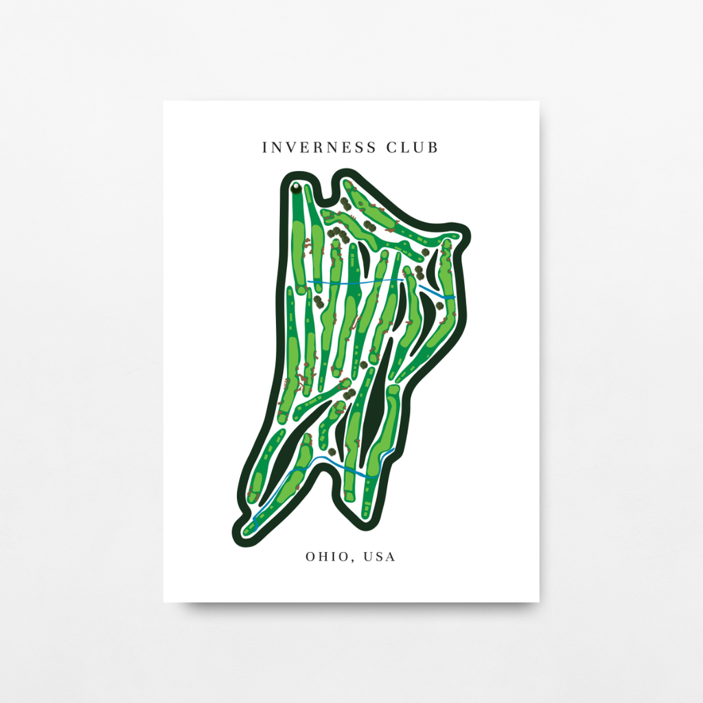 Inverness Club, Golf Course Prints, Ohio