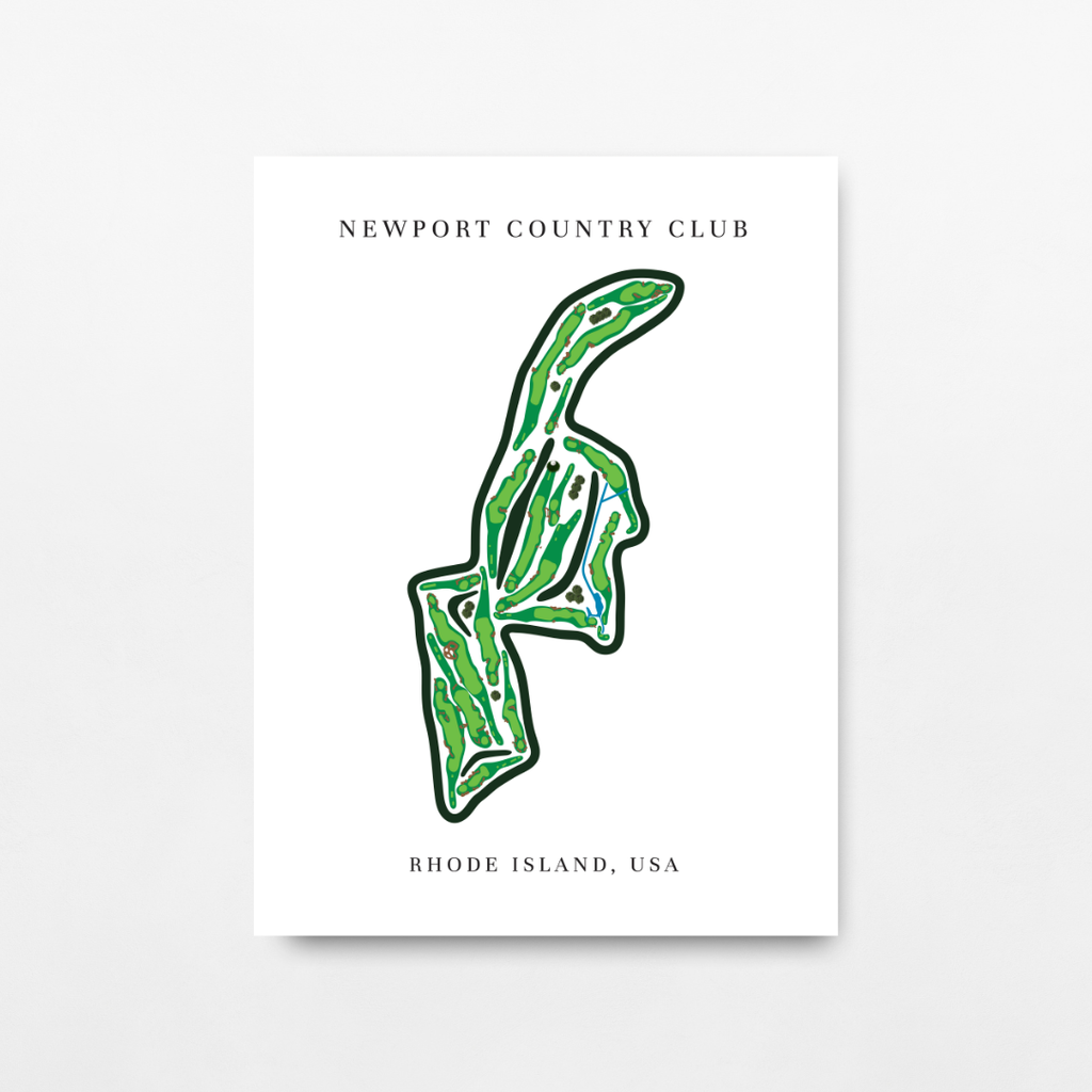 Newport Country Club, Golf Course Prints, Rhode Island