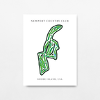 Newport Country Club, Golf Course Prints, Rhode Island