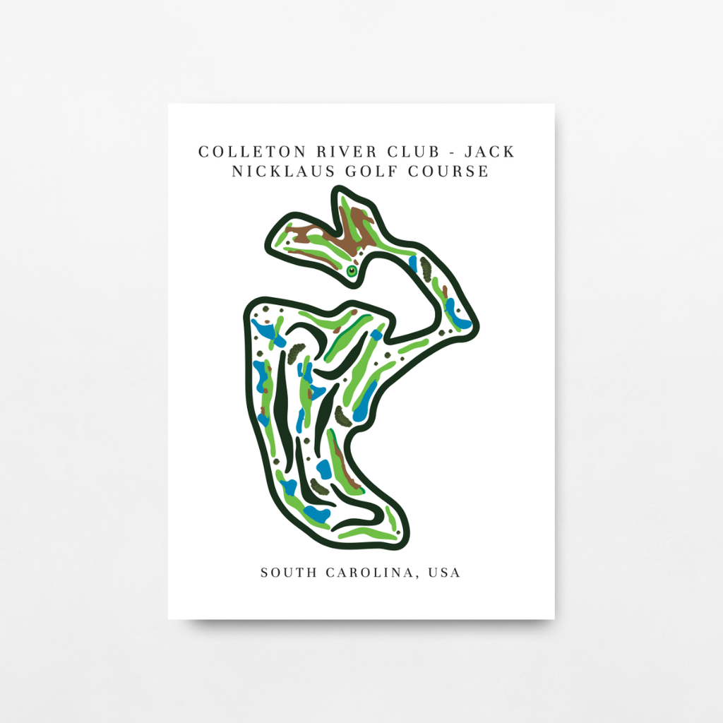 Colleton River Club- Jack Nicklaus Golf Club, Golf Course Print, South Carolina