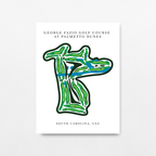 George Fazio Golf Course at Palmetto Dunes, Golf Course Prints, South Carolina