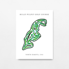 Bully Pulpit Golf Course, Golf Course Prints, North Dakota