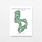 Gozzer Ranch Golf and Lake Club, Golf Course Prints, Idaho