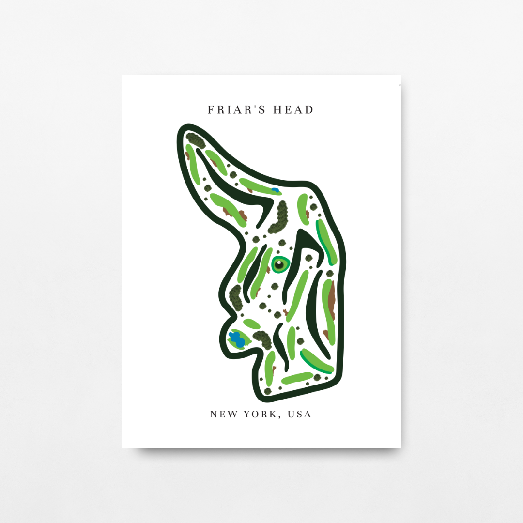 Friar's Head, Golf Course Prints, New York
