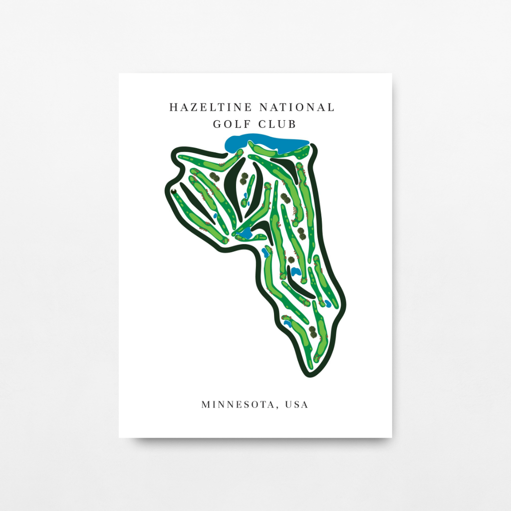 Hazeltine National Golf Club, Golf Course Prints, Minnesota