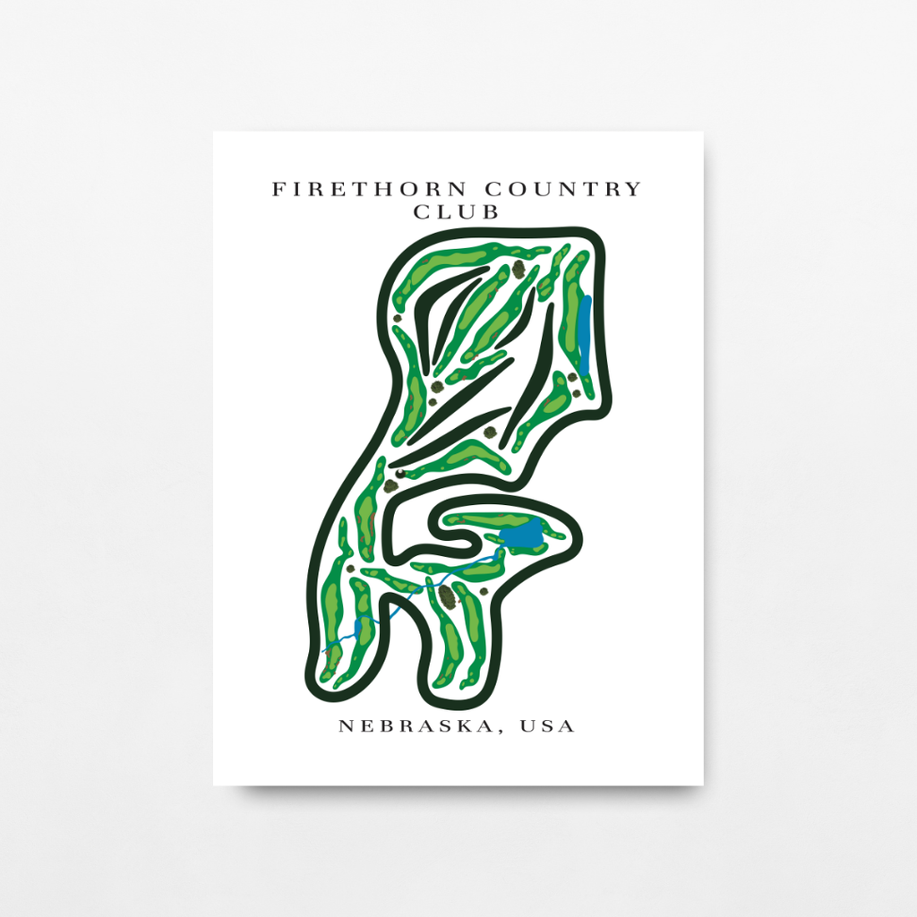 Firethorn Country Club, Golf Course Prints, Nebraska