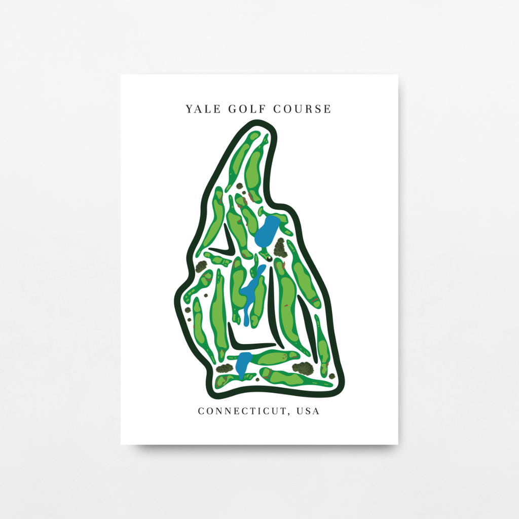 Yale, Golf Club, Golf Course Print, Connecticut