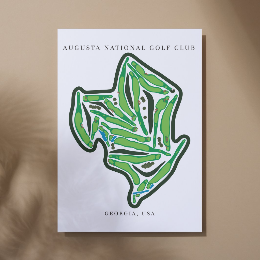 Augusta National Golf Club, Golf Course Print, Georgia