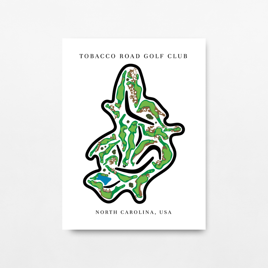 Tobacco Road Golf Club, Golf Course Print, North Carolina