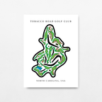 Tobacco Road Golf Club, Golf Course Print, North Carolina