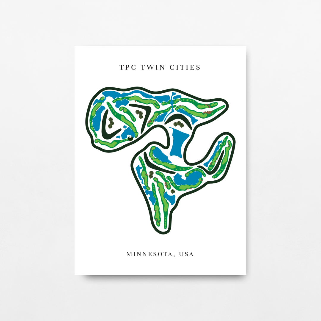 TPC Twin Cities, Golf Course Print, Minnesota
