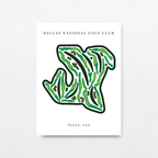 Dallas National Golf Club, Golf Course Prints, Texas