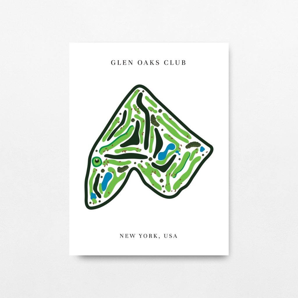 Glen Oaks Club, Golf Course Prints, New York