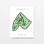 Glen Oaks Club, Golf Course Prints, New York
