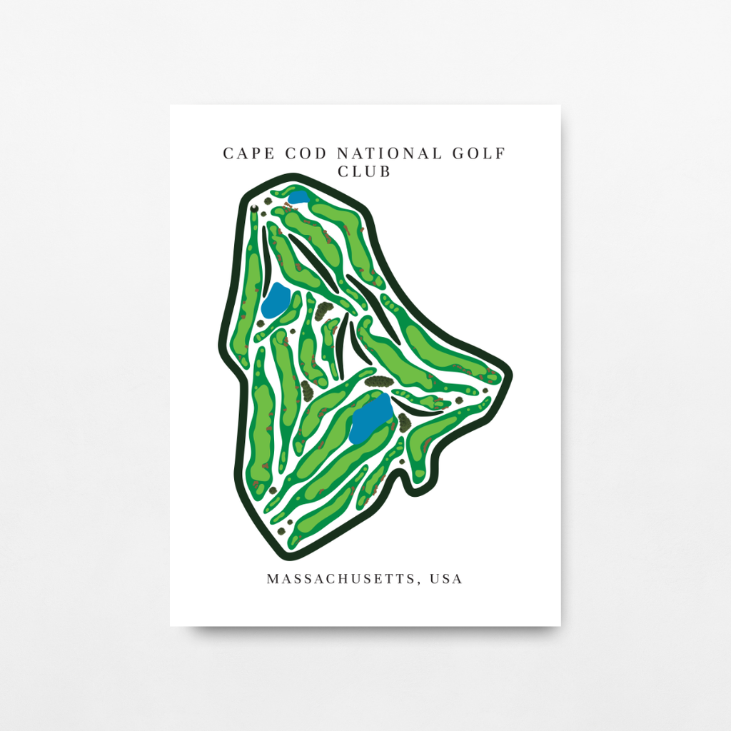 Cape Cod National Golf Club, Golf Course Prints, Massachusetts