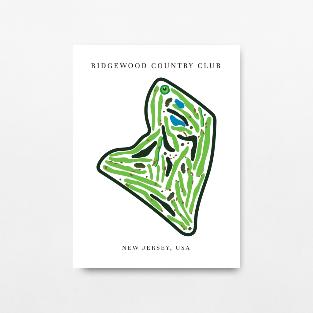 Ridgewood Country Club, Golf Course Prints, New Jersey