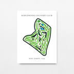 Ridgewood Country Club, Golf Course Prints, New Jersey