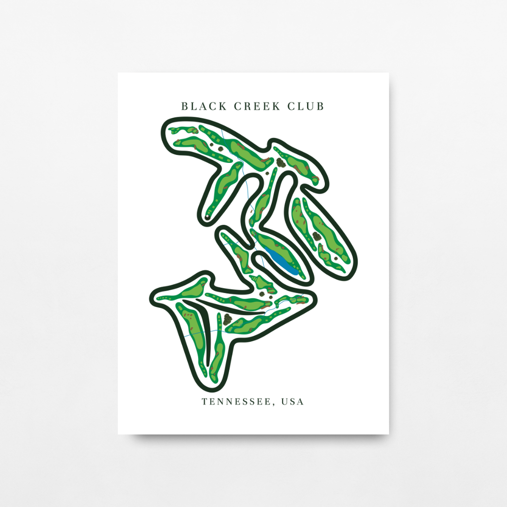 Black Creek Club, Golf Course Prints, Tennessee