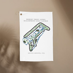 Robert Trent Jones Oceanfront Golf Course Prints, South Carolina | Golf Course Print Towels | Golf Course Microfiber