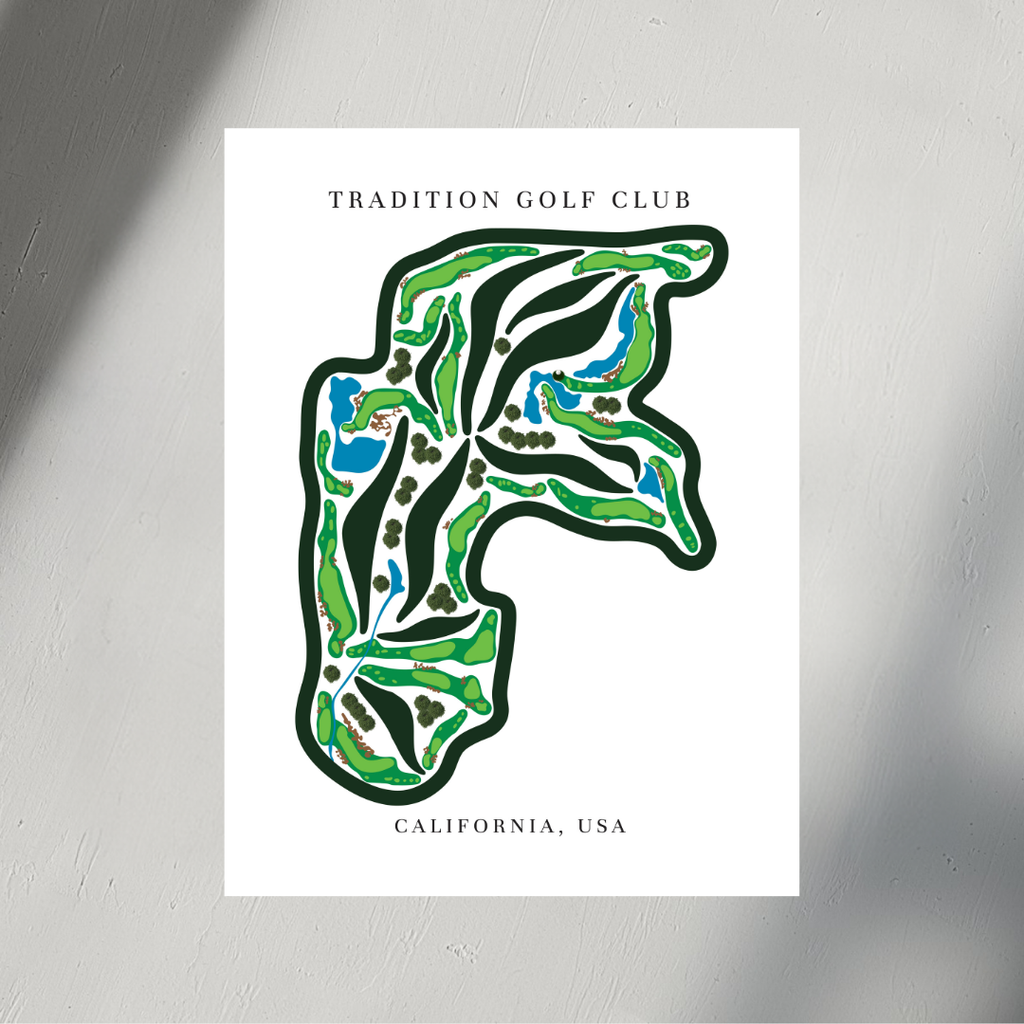 Tradition Golf Club, Golf Course Prints, California