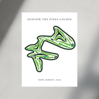 Seaview - The Pines Course, Golf Course Prints, New Jersey
