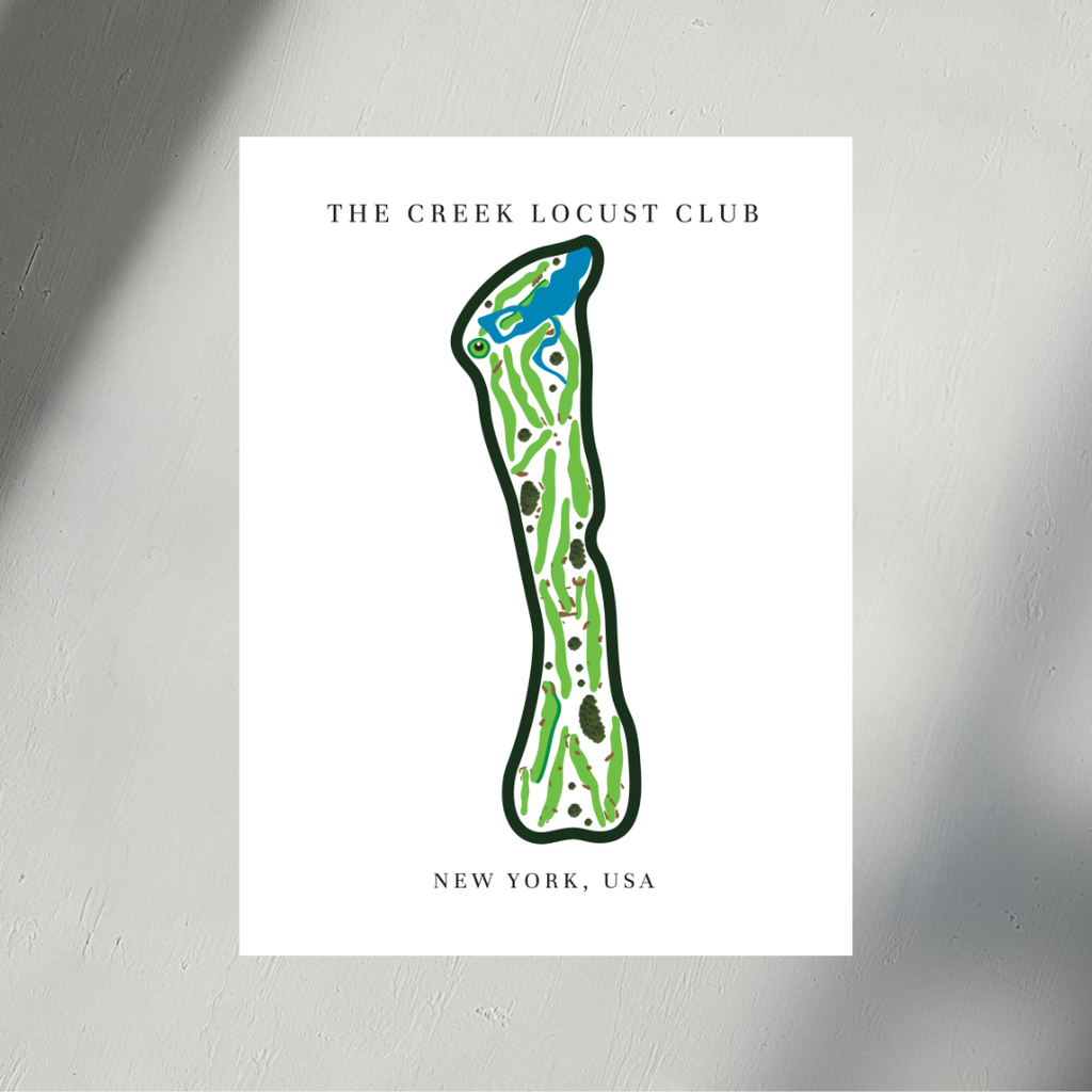 The Creek Locust Club, Golf Course Prints, New York
