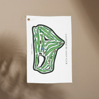 Canterbury Golf Club Ohio | Golf Course Print Towels | Golf Course Microfiber