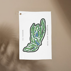 Dalhousie Golf Club, Missouri  | Golf Course Print Towels | Golf Course Microfiber